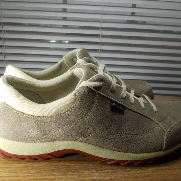 Simple New Vintage Women's Suede Shoes Size 10 - Picture 3 of 5